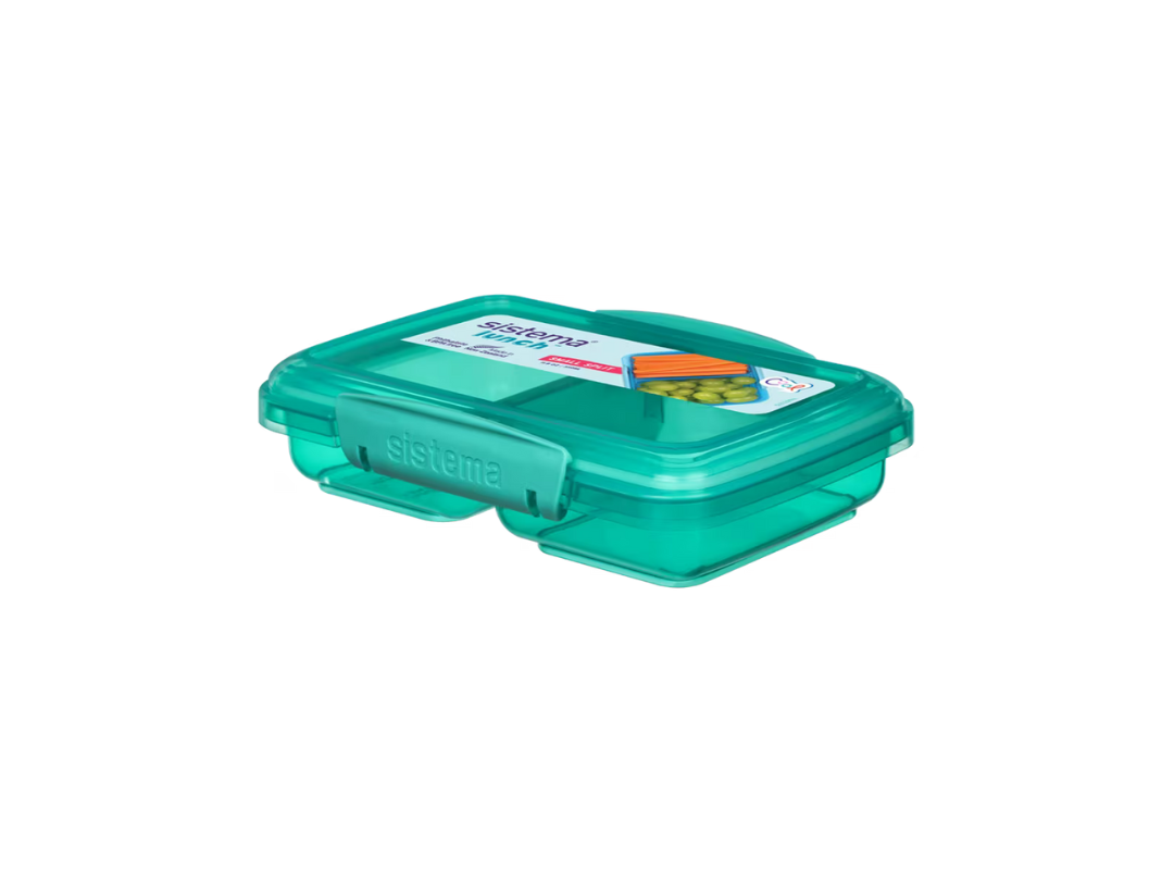 Sistema 350ml Small Split Lunch Box – Eco-Friendly Snack Box | Qatar Sistema 350ml Small Split Lunch Box – Eco-Friendly Snack Box | Qatar